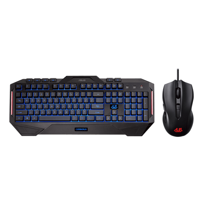 Asus Cerberus Combo Gaming Keyboard Mouse Avadirect