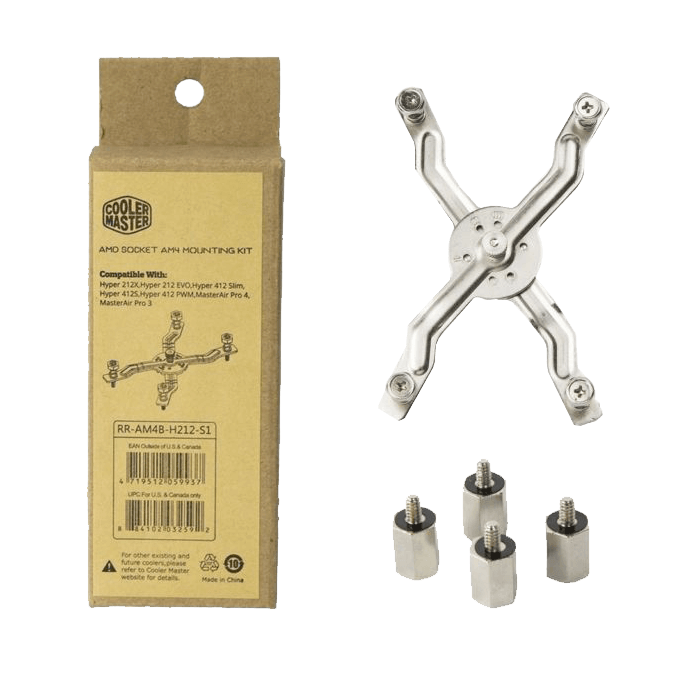 212 Rgb Hyper 212x Am4 Bracket Cooler Master Hyper 212 Am4 Upgrade Kit