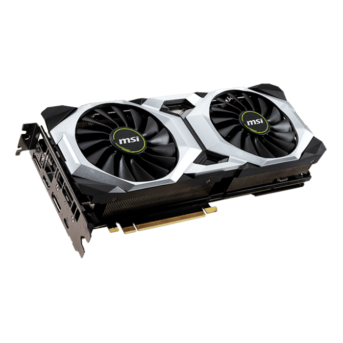 Msi Geforce Rtx 80 Ventus 8g Oc Gddr6 Graphics Card Avadirect