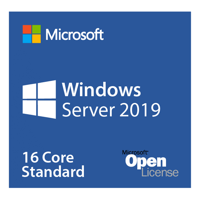 Microsoft Windows Server 2019 Standard Open License 16 Core