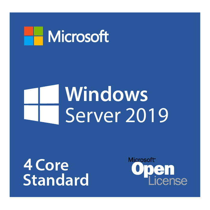 Microsoft Windows Server 2019 Standard License 4 Additional