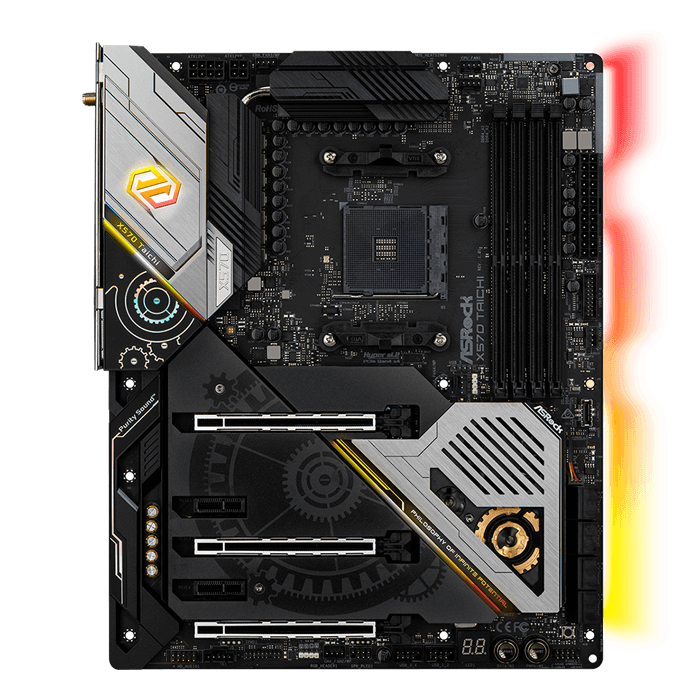 ASRock X570 Taichi マザーボード ASRock X570 Taichi」をレビュー。AM4マザーボード初の