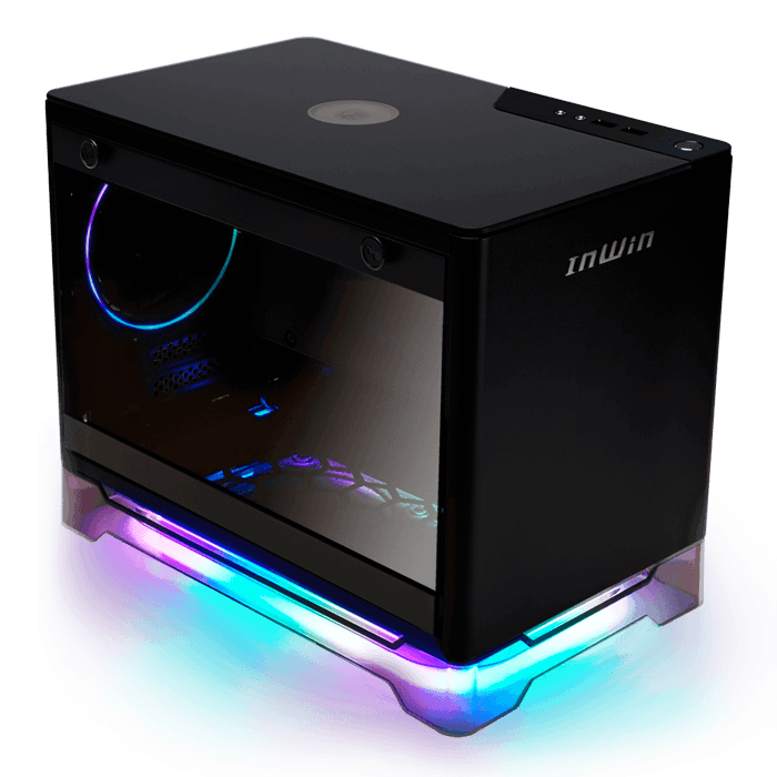InWin A1 PLUS Black Mini Tower Case AVADirect