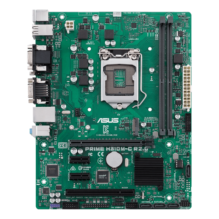 Asus Prime H310m C R2 0 Csm Si Intel H310 Lga 1151 Microatx Motherboard Avadirect Asus Prime H310m C R2 0 Csm Si Intel H310 Lga 1151 Microatx Motherboard Avadirect