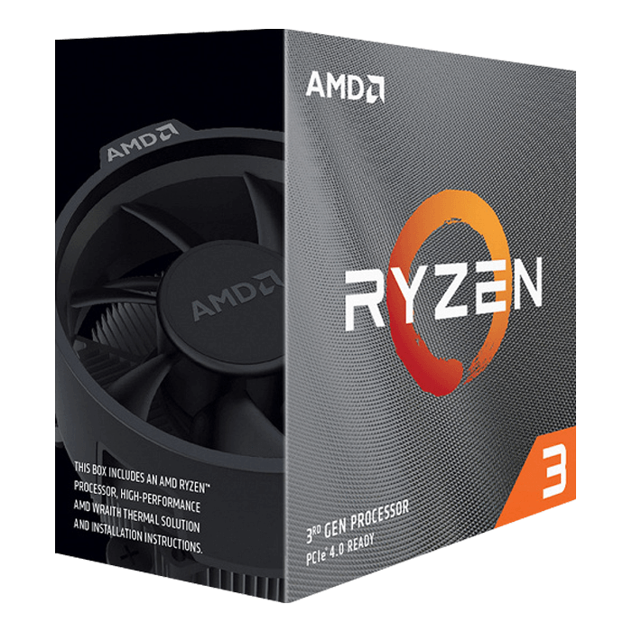 AMD Ryzen™ 3 3100 4Core AM4 Retail Processor AVADirect