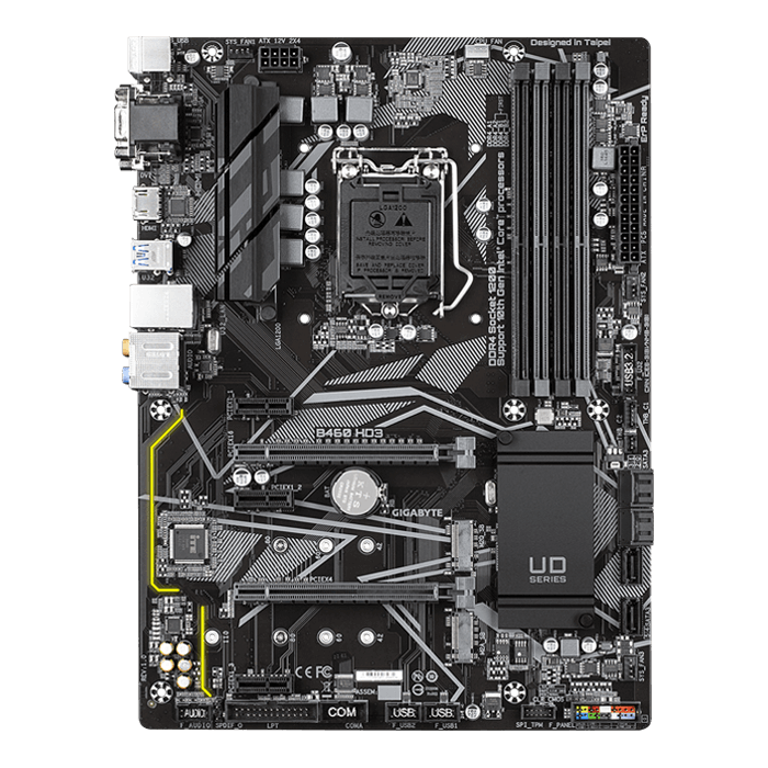 GIGABYTE B460 HD3 Intel® B460 Chipset ATX Motherboard | AVADirect