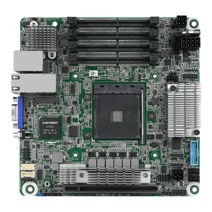 ASRock's cheap chipset-less Thin Mini-ITX motherboard with AM4 