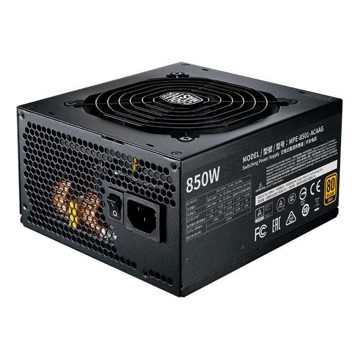 COOLER MASTER MWE GOLD 850 V2 80 PLUS Gold 850W ATX Power Supply