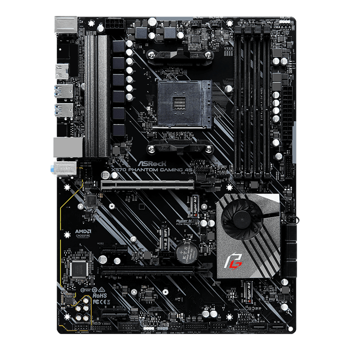 ASRock X570 Phantom Gaming 4S ATX Motherboard | AVADirect