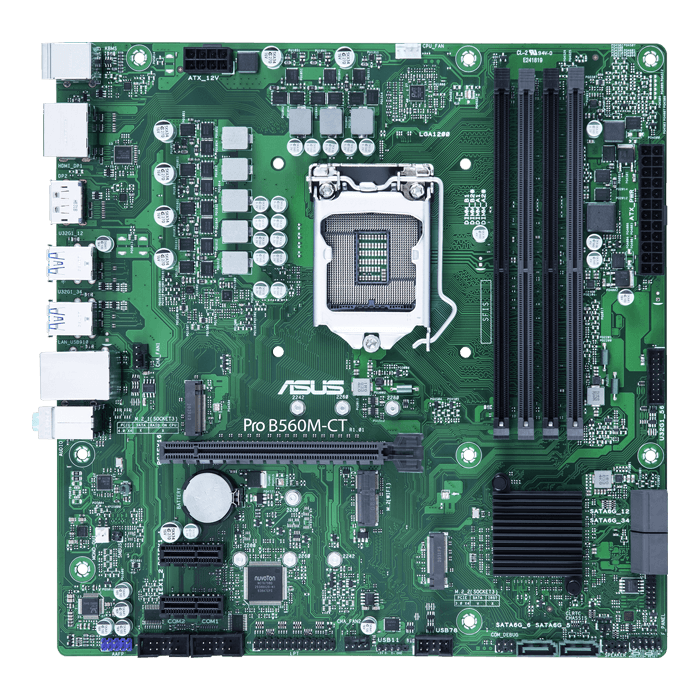ASUS Pro B560M-CT/CSM Intel B560 Chipset microATX Motherboard