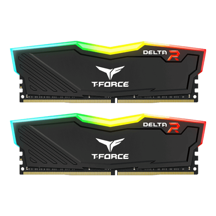 Team T-Force DDR4-3600 32GB×2(64GB) TEAMGROUP TF3D464G3600HC18JDC01 64GB Kit T-FORCE DELTA RGB