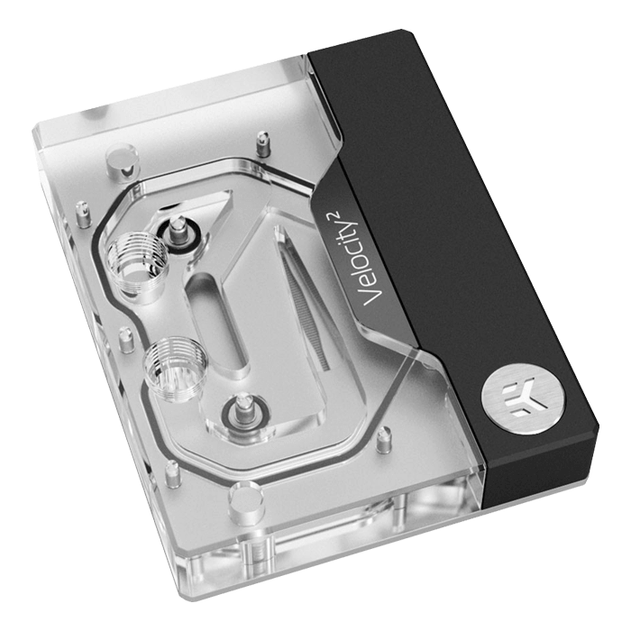ekwb EK-Quantum Velocity² D-RGB - AM5 Nickel + Plexi | AVADirect