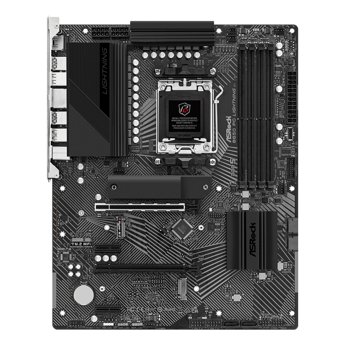 ASRock B650 PG Lightning AM5 ATX Motherboard | AVADirect ASRock B650 PG Lightning AM5 ATX Motherboard | AVADirect