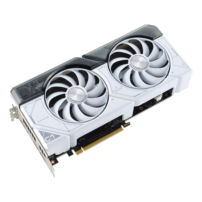 ASUS GeForce RTX™ 4070 DUAL-RTX4070-O12G-WHITE Graphics Card