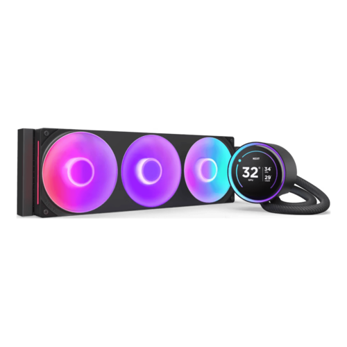 NZXT KRaken Elite 360 v2 ＆ F360 RGB CORE NZXT | Kraken Elite 360 RGB | 360mm AIO w/ IPS LCD & RGB
