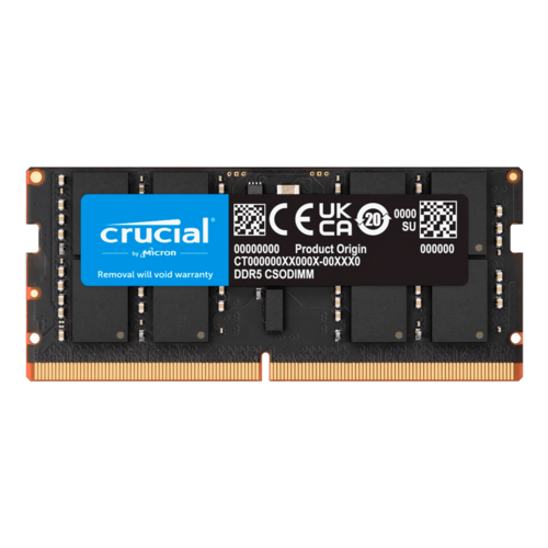 Crucial DDR5 64GB 5600MT/s メモリ Crucial 64GB DDR5 RAM, 5600MHz (or 5200MHz or 4800MHz