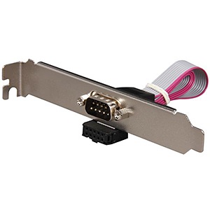 DB9 bracket StarTech.com 2 Port 16 Inch DB9 Serial Port Bracket to 10 Pin Header DB9 Header Serial Port bracket