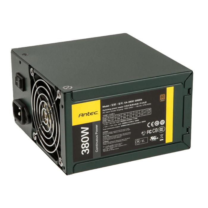 ANTEC EarthWatts Series EA380D Green 380W ATX Power Supply AVADirect