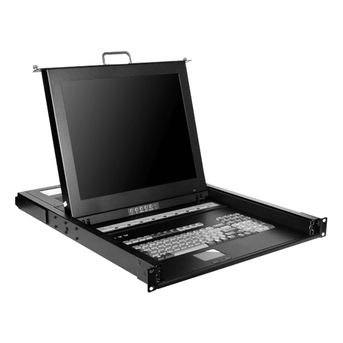 Wl 21708 Claytek Wl 21708 17 Tft Lcd Rackmount Keyboard Drawer