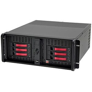 D 400 6 B6sa Red D Storm D 400 6 B6sa Black Red 4u Rack Server Chassis 6x Sas Sata Hdd No Psu Istarusa