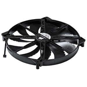 A2020M12S 200mm Black Case Fan 