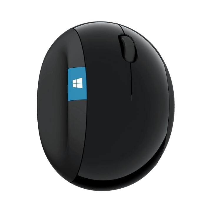 Microsoft Sculpt Ergonomic 1000 Dpi Wireless Black Mouse Avadirect