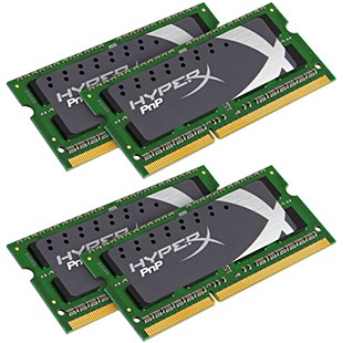 2 X Mn3 Kgn Khx16s9p1k2 16 32gb 4 X 8gb Hyperx Pnp Pc3 Ddr3 1600mhz Sdram Sodimm Cl9 1 5v Non Ecc Kingston