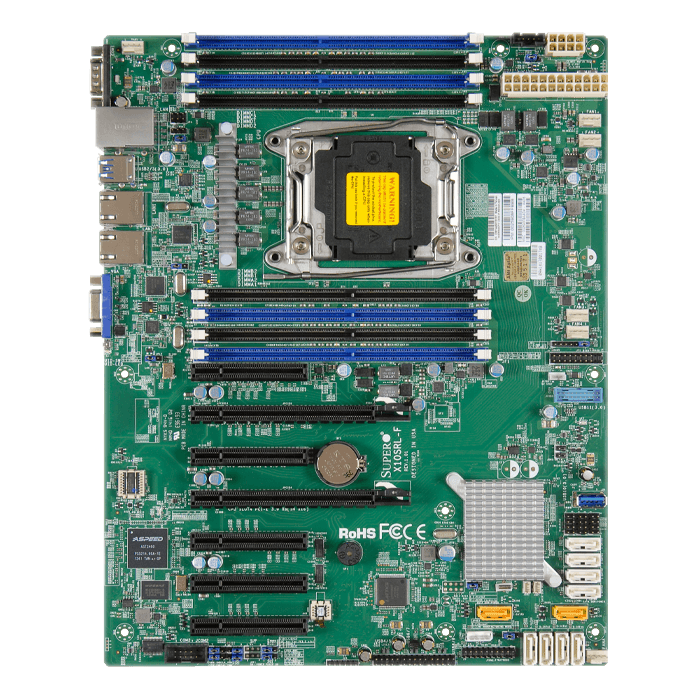 Supermicro ATX DDR4 LGA 2011 Motherboards X10SRL-F-O