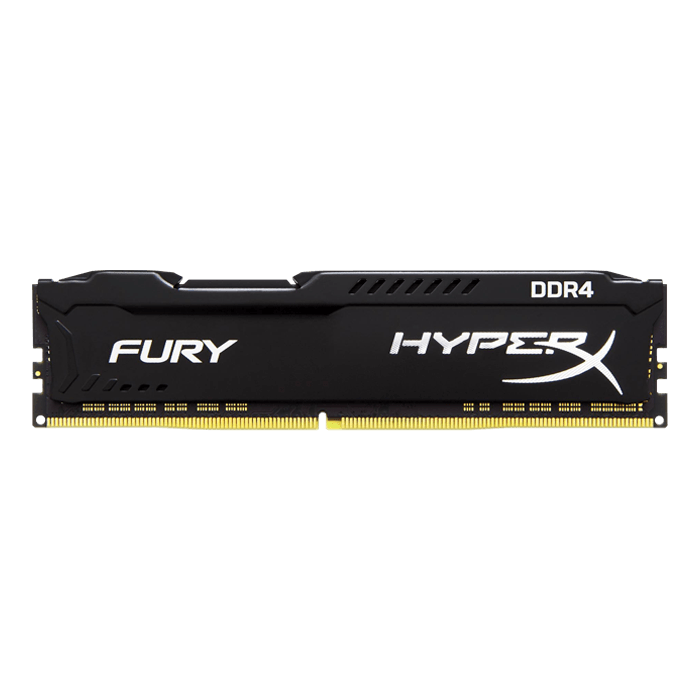 4GB HyperX Fury DDR4 2133MHz, CL14, Black, DIMM Memory