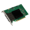 E810XXVDA4, 25Gbps, 4xSFP28, PCIe Network Adapter