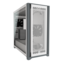5000D Airflow, Tempered Glass, No PSU, E-ATX, White, Mid Tower Case