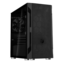 FARA H1M Tempered Glass, No PSU, microATX, Black, Mini Tower Case