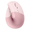 Lift, 4000-dpi, Wireless/Bluetooth, Rose, Optical Ergonomic Mouse