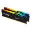 16GB (2 x 8GB) FURY Beast DDR5 5600MHz, CL40, Black, RGB LED, DIMM Memory