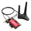 WN675X2, AX3000, Dual-Band, Wi-Fi 6E, Bluetooth 5.2, PCIe Wireless Adapter