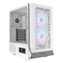 Ceres 300 TG ARGB Snow, Tempered Glass, No PSU, E-ATX, White, Mid Tower Case