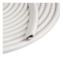Edge Trim-Rubber U Channel Length 19.7FEET with self-Adhesive Design for car Doors, Table Corners, etc (19.7FEET, White)