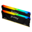 16GB (2 x 8GB) FURY Beast DDR4 3200MT/s, CL16, Black, RGB LED, DIMM Memory