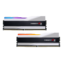 96GB (2 x 48GB) Trident Z5 RGB DDR5 6400MT/s, CL32, Silver/Black, RGB LED, DIMM Memory - TAA Compliant
