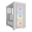 3000D RGB AIRFLOW, Tempered Glass, No PSU, ATX, White, Mid Tower Case