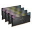 96GB (4 x 24GB) DOMINATOR® TITANIUM RGB DDR5 6400MT/s, CL32, Black, RGB LED, DIMM Memory