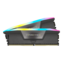 32GB (2 x 16GB) VENGEANCE® RGB DDR5 6000MHz, CL36, Grey, RGB LED, DIMM Memory