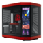 Y70, Touch Infinite, Tempered Glass, No PSU, E-ATX, Black Cherry, Mid Tower Case