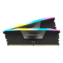 96GB (2 x 48GB) VENGEANCE® RGB DDR5 7200MHz, CL40, Black, RGB LED, DIMM Memory
