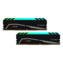 16GB (2 x 8GB) Redline Lumina DDR4 3200MT/s, CL16, Black, RGB LED, DIMM Memory