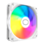 MasterFan MF120 Lite ARGB 120mm, White, ARGB LEDs, 1750 RPM, 70.5 CFM, 30 dBA, Cooling Fan