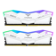 32GB (2 x 16GB) T-FORCE DELTA RGB DDR5 6400MHz, CL32, White, RGB LED, DIMM Memory