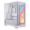 3500X RS-R ARGB, Tempered Glass, No PSU, E-ATX, White, Mid Tower Case