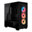 3500X RS-R ARGB, Tempered Glass, No PSU, E-ATX, Black, Mid Tower Case