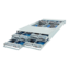 H274-S60-AAW1, 2U, 4x Node, 4x Intel® SoC, 24x 2.5&quot; NVMe/SATA/SAS, 64x DDR5, 8x 1GbLAN, 2x 3000W Rdt PSU